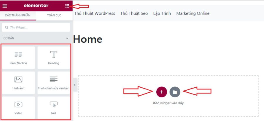 Hướng dẫn tạo Landing Page bằng Elementor trong WordPress - Kho Theme ...